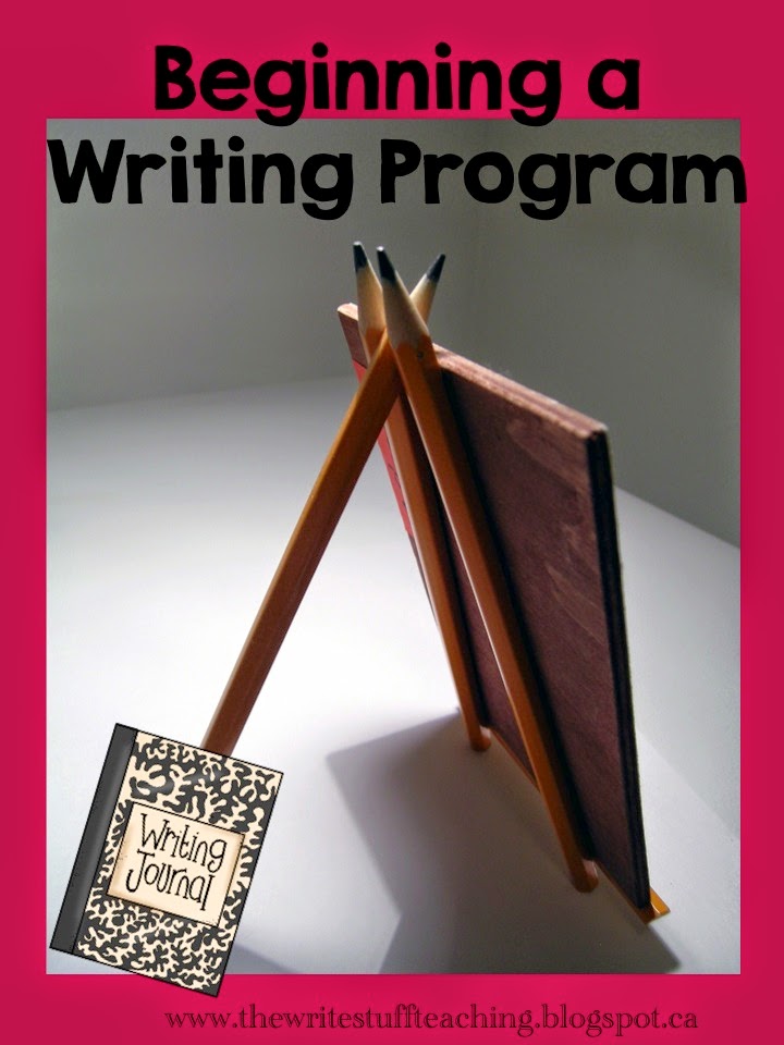 Beginning a Writing Program: Before and After