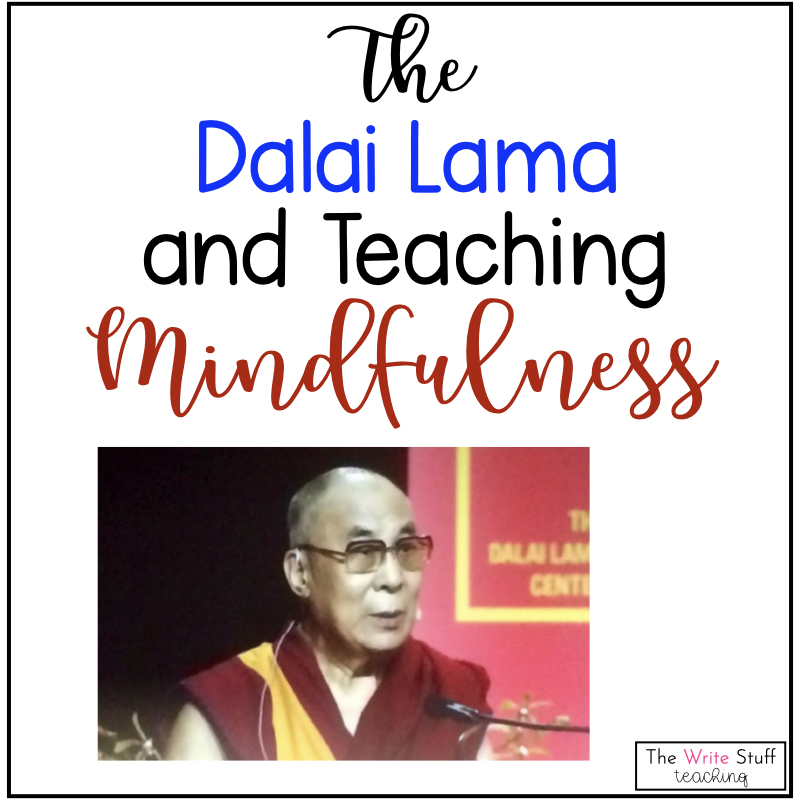 The Dalai Lama and Teaching Mindfulness