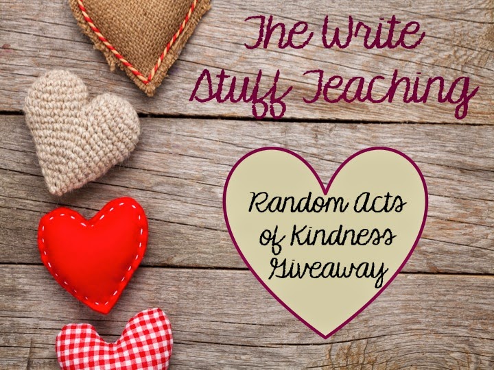 Giving Back: Random Acts of Kindness Giveaway