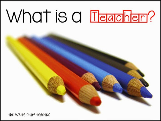 What is a Teacher? (Part 1)
