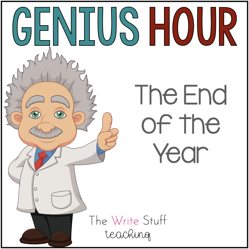 Genius Hour End of the Year