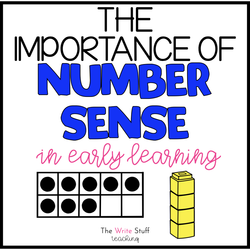 The Importance of Number Sense in Early Learning